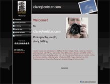 Tablet Screenshot of clareglenister.com